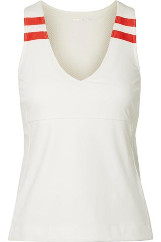 Tory Sport + Striped Stretch-Jersey Tank