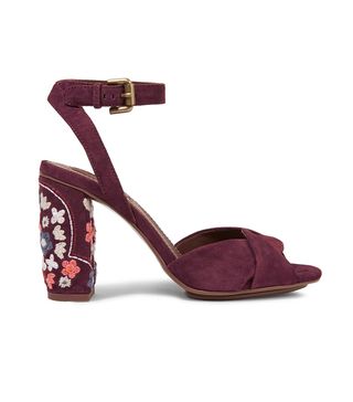 See by Chloé + Embroidered Suede Sandals