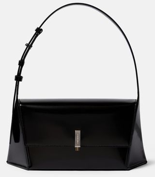 Ferragamo + Prism Leather Shoulder Bag