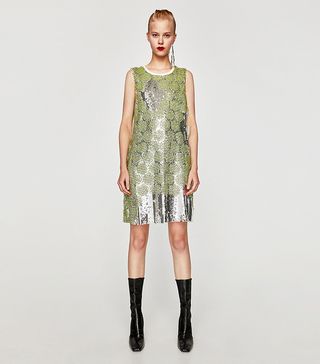 Zara + Sequin Mini Dress