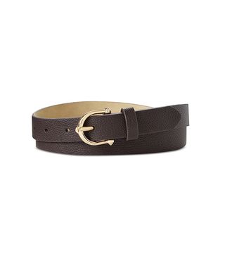 INC International Concepts + Knob Buckle Pant Belt, Created for Macy's