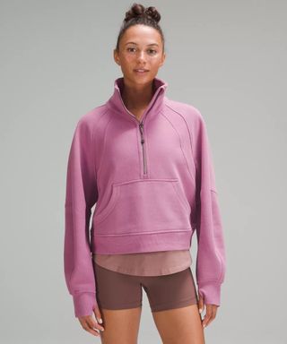 lululemon + Scuba Oversized Funnel-Neck Half Zip