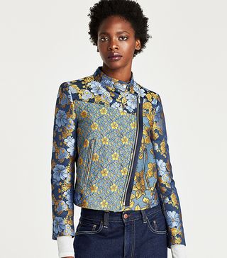 Zara + Patchwork Jacket
