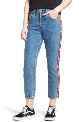 Levi’s + 501 High Waist Crop Jeans