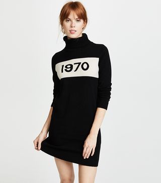 Bella Freud + 1970 Turtleneck Dress