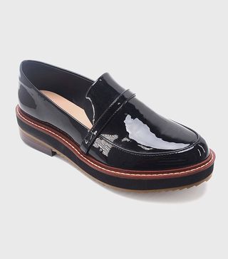 Who What Wear + Justine Patent Platform Loafers
