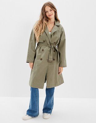 American Eagle + Trench Coat
