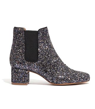 Madewell + The Walker Chelsea Boots in Glitter