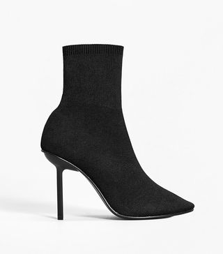 Mango + Heel Sock Boots