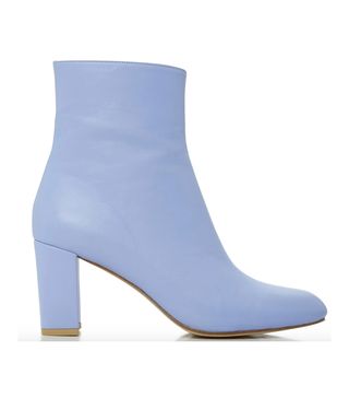 Maryam Nassir Zadeh + Agnes Leather Ankle Boots
