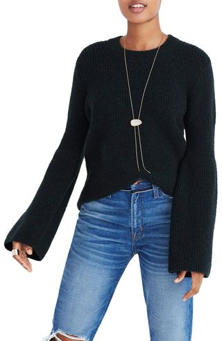 Madewell + Bell Sleeve Pullover Sweater