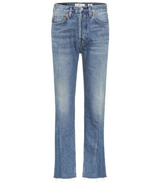 Re/Done Originals + Stovepipe 27 High-Waisted Jeans