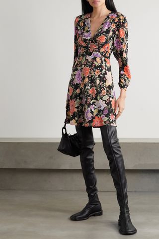 Rixo + Jules Floral Dress