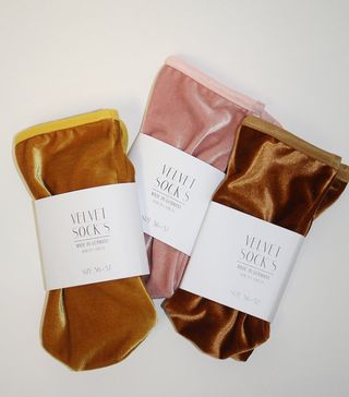 Velvet Socks + Socks