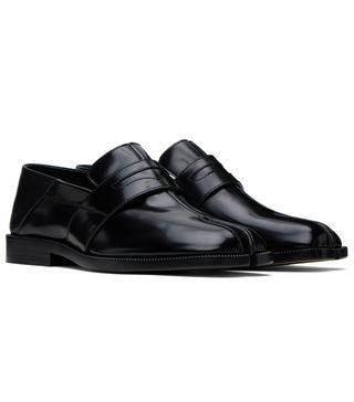 Maison Margiela + Black Tabi Loafers