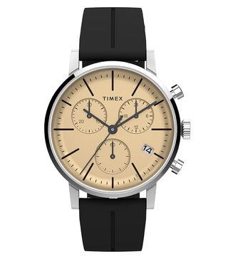 Timex + Midtown Chronograph Silicone Strap Watch, 40mm