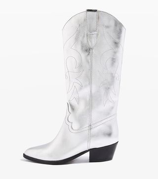 Topshop + Devious Western Boots