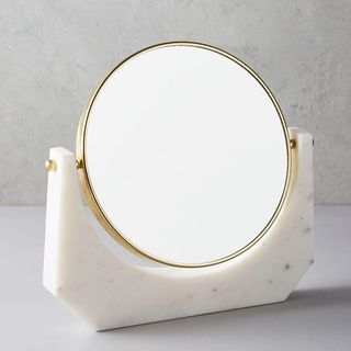 West Elm + Marble Vanity Mirror