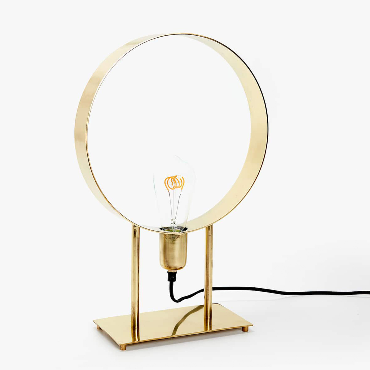 Zara Home + Circular Structured Lamp