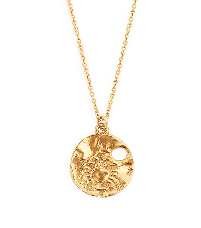 Alighieri + Cancer Gold-Plated Necklace