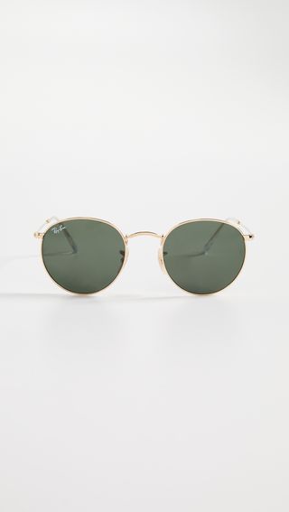 Ray-Ban + RB3447 Phantos Round Sunglasses