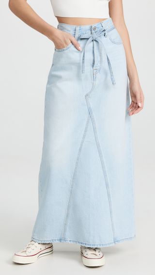 Levi's + Iconic Long Skirt With Belt
