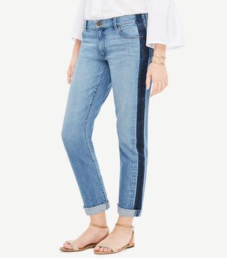 Ann Taylor + All Day Girlfriend Jeans