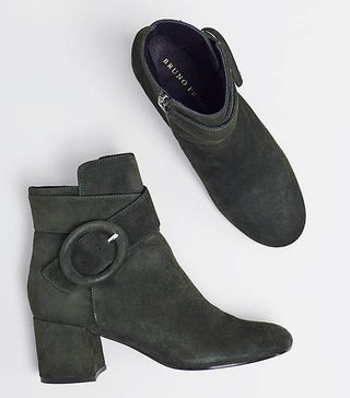 Bruno Premi + Leith Suede Buckle Boots