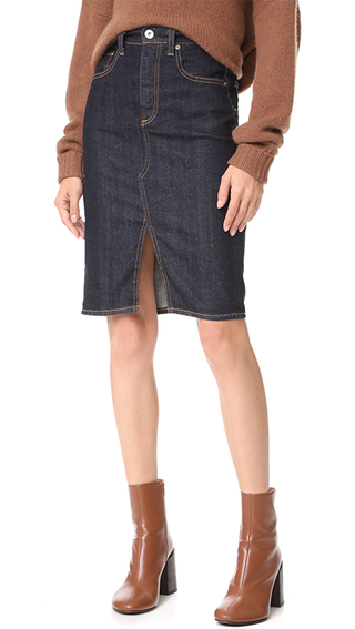 AG + Emery High Waisted Pencil Skirt