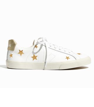 Madewell x Veja + Esplar Low Sneakers in Embroidered Stars