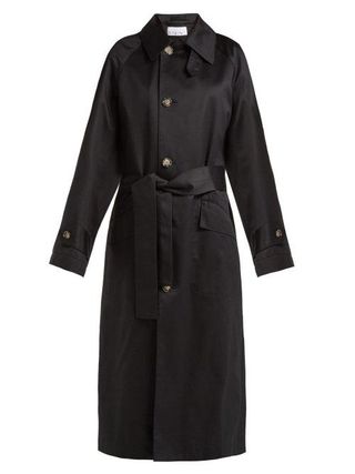 Raey + Split Back Cotton Trench Coat