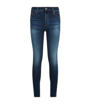 AG Jeans + Farrah Cropped Skinny Jeans