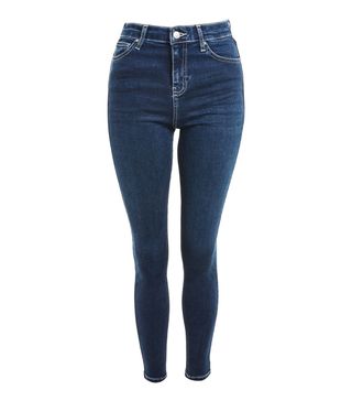 Topshop + MOTO Contrast Stitch Jamie Jeans