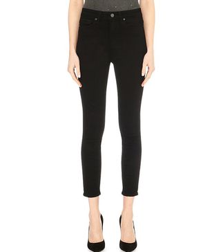Paige Denim + Margot Ultra-Skinny High-Rise Cropped Jeans