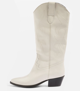 Topshop + Devious Western Boots