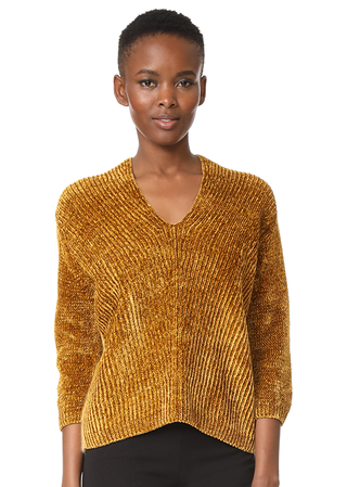 Giada Forte + English Knit V Neck Sweater