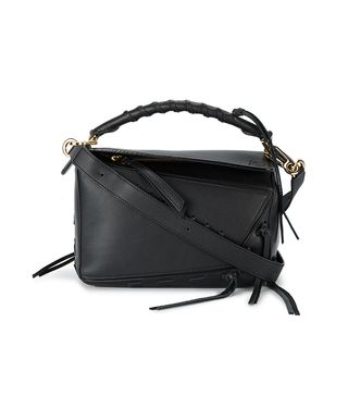 Loewe + Small Puzzle Laced Shoulder Bag