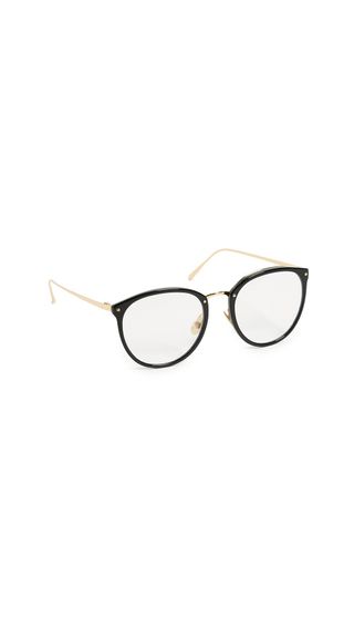 Linda Farrow Luxe + Cat Eye Glasses