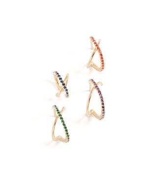 Joanna Laura Constantine + Crisscross Earring Set