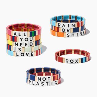 Roxanne Assoulin + Just Say It Custom Bracelet
