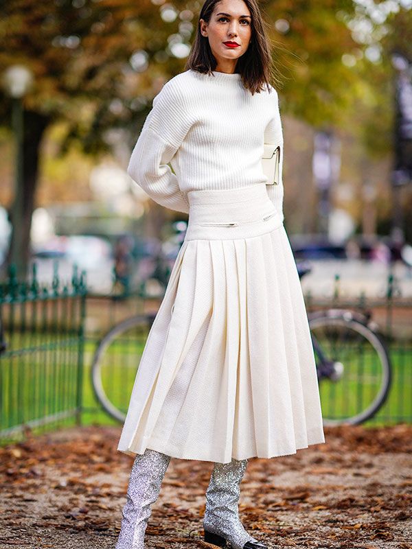 The Coolest Sweater And Skirt Combos 