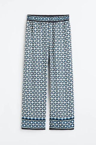 H&M + Patterned Pants