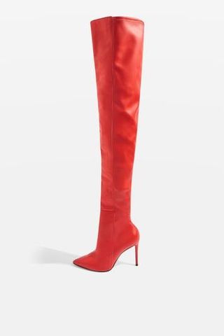 Topshop + Babette High Leg Boots