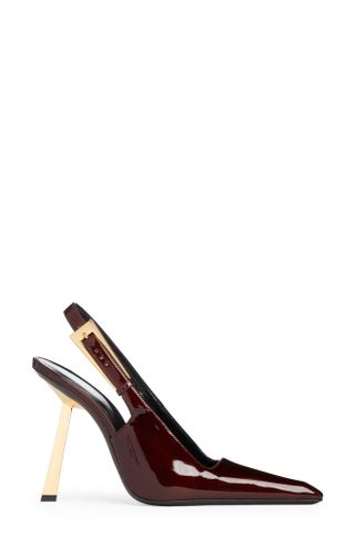 Saint Laurent + Lee Pointed Toe Slingback Pump