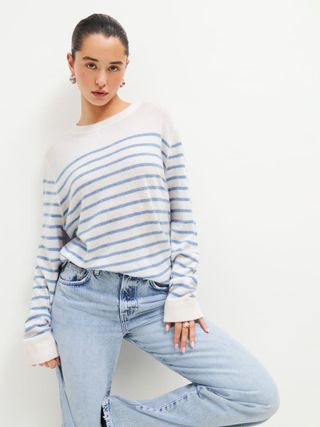 The Reformation + Cashmere Boyfriend Sweater