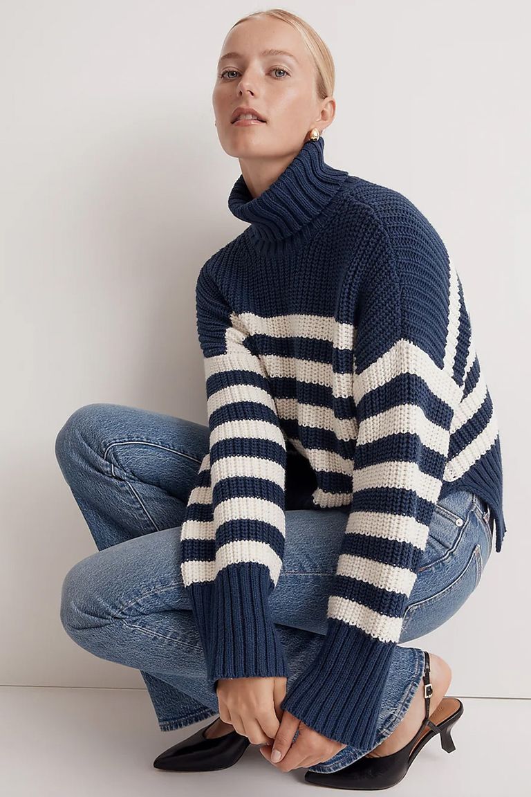 The 48 Best Striped Sweaters for Women | Who What Wear