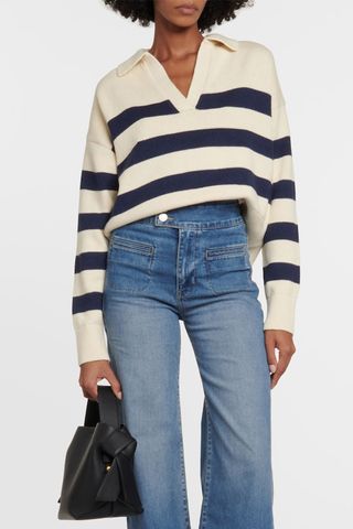 Velvet + Lucie Striped Sweater