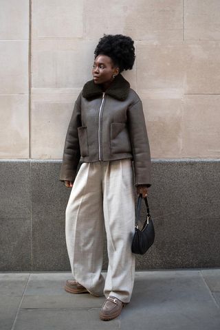 Stylish Ways to Wear Vegan Shearling