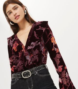 Band of Gypsies + Burnout Velvet Bodysuit