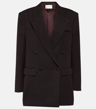 The Row + Myriam double-breasted wool blazer